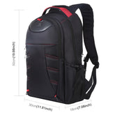 HAWEEL Foldable Removable Outdoor Portable Dual Shoulders Laptop Backpack
